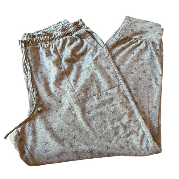 Knox Rose Gray Star Joggers XL - Picture 1 of 7